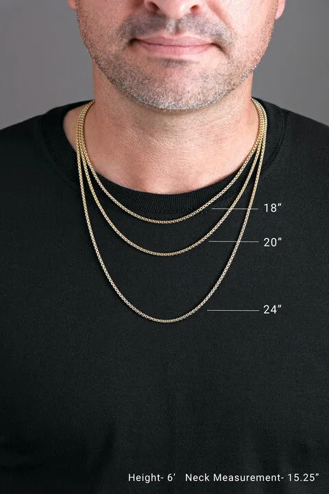 14K Gold Hollow Rope Chain