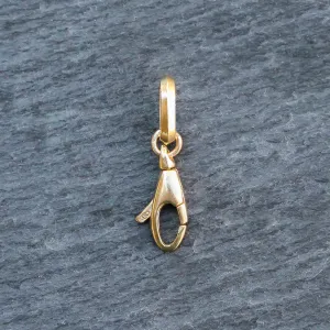 14k Gold Swivel Clip Pendant Enhancer