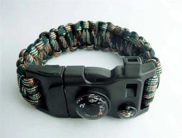 15 in 1 Multifunctional Outdoor Survival Bracelet