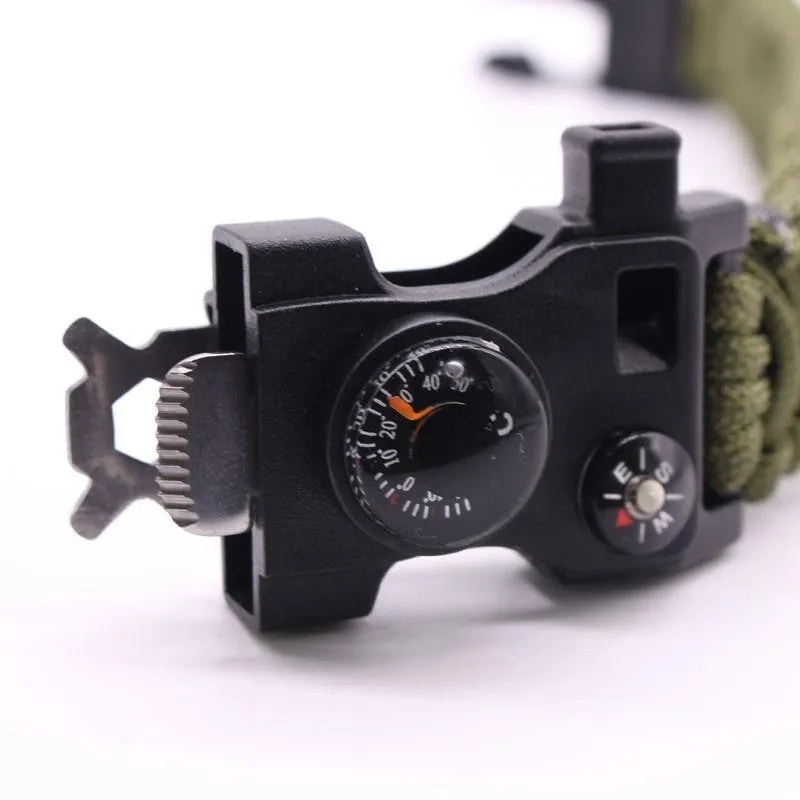 15 in 1 Multifunctional Outdoor Survival Bracelet