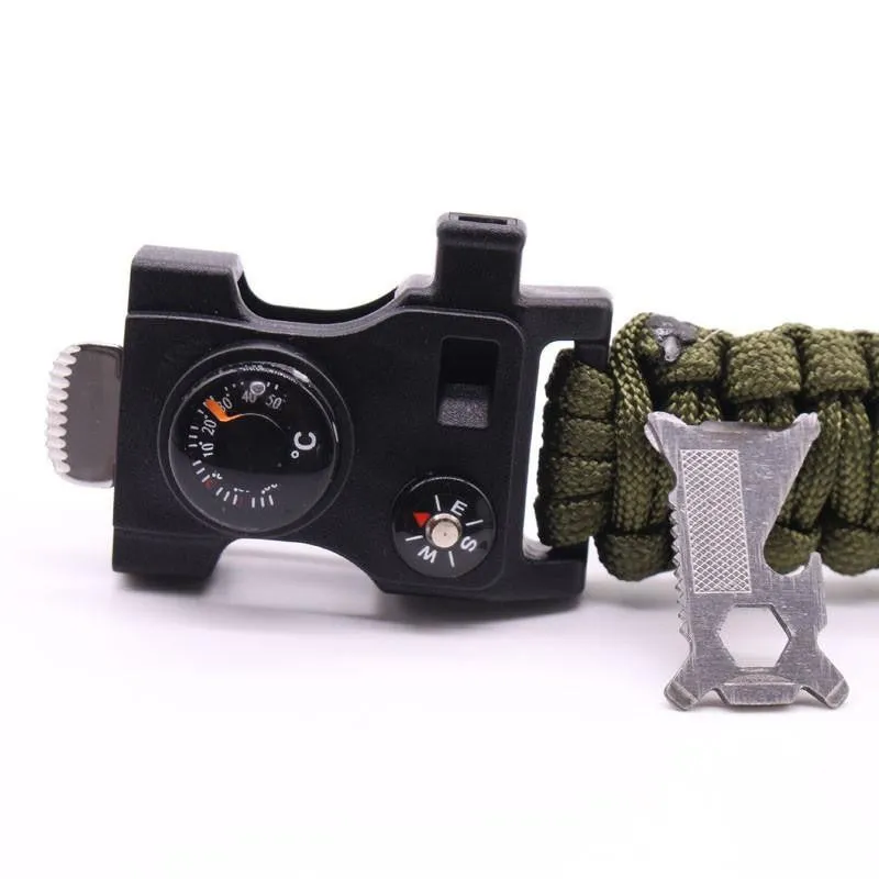 15 in 1 Multifunctional Outdoor Survival Bracelet