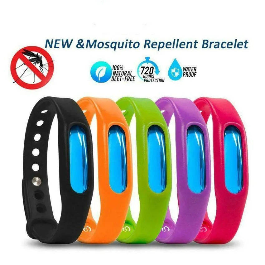 5 Pcs Repello - Human anti-flea, tick, & mosquito bracelet (advanced protection)
