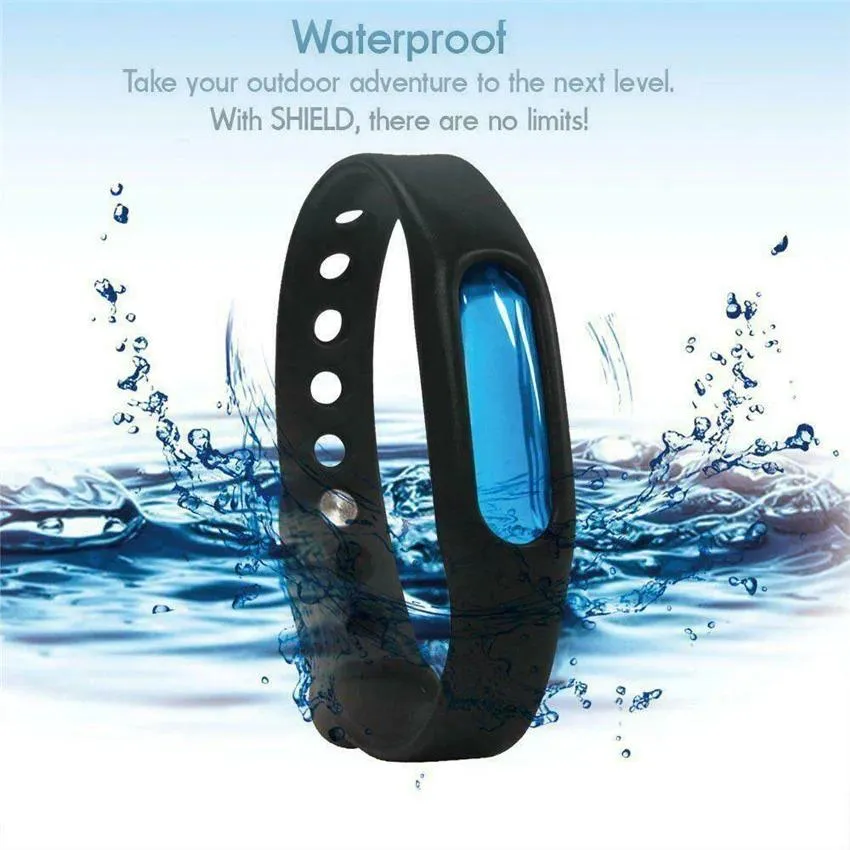 5 Pcs Repello - Human anti-flea, tick, & mosquito bracelet (advanced protection)