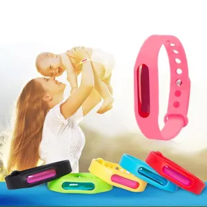 5 Pcs Repello - Human anti-flea, tick, & mosquito bracelet (advanced protection)