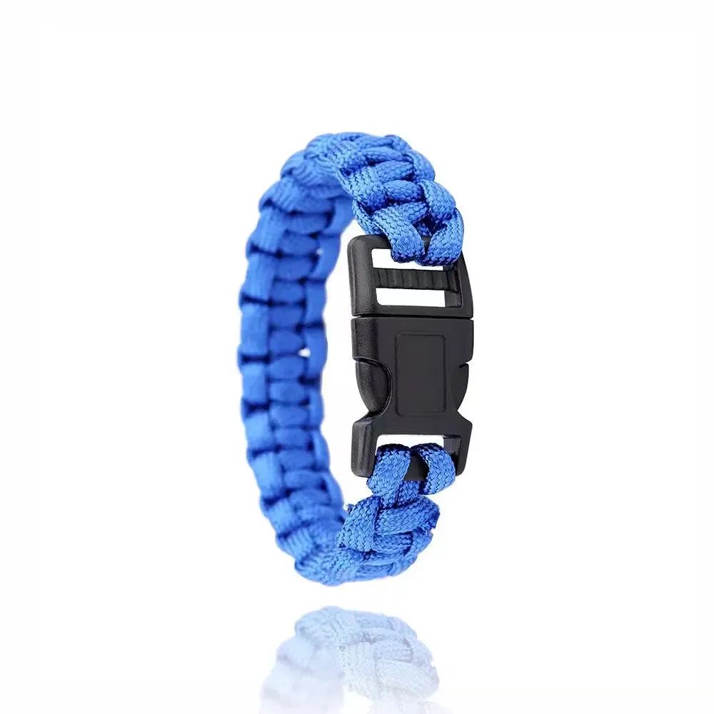 7 Strand 4mm Tactical Parachute Cord Survival Bracelets