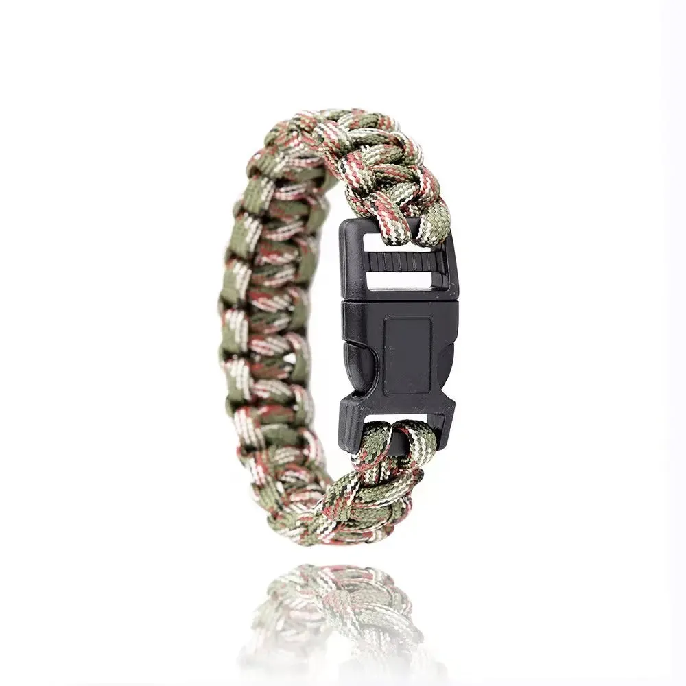 7 Strand 4mm Tactical Parachute Cord Survival Bracelets