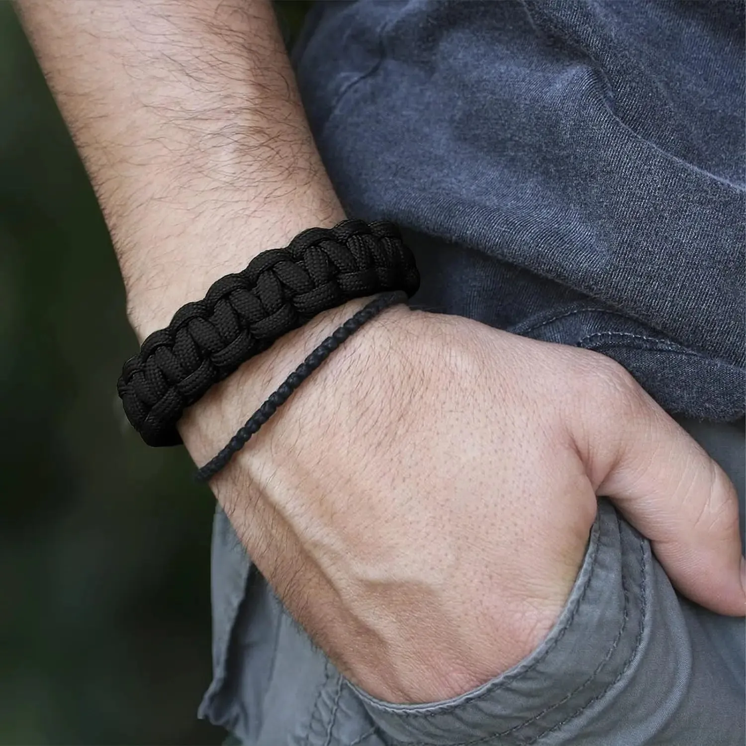 7 Strand 4mm Tactical Parachute Cord Survival Bracelets