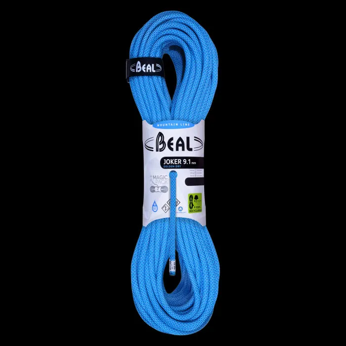 9.1 mm Joker Unicore Golden Dry Rope