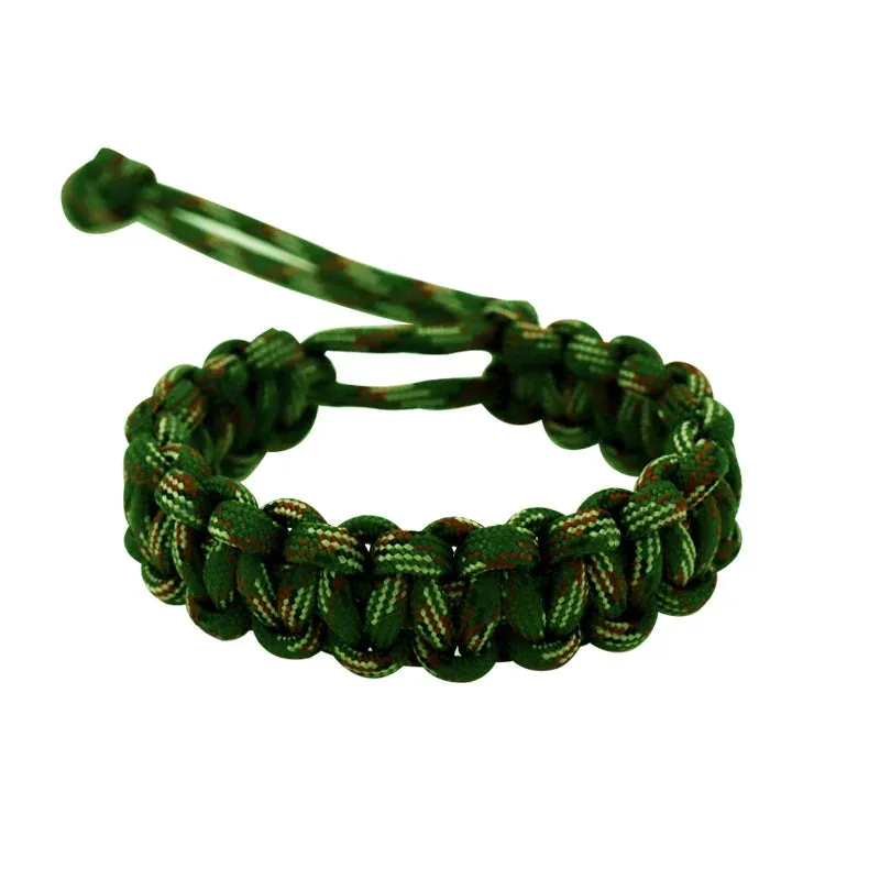 Adjustable Survival Paracord Bracelet