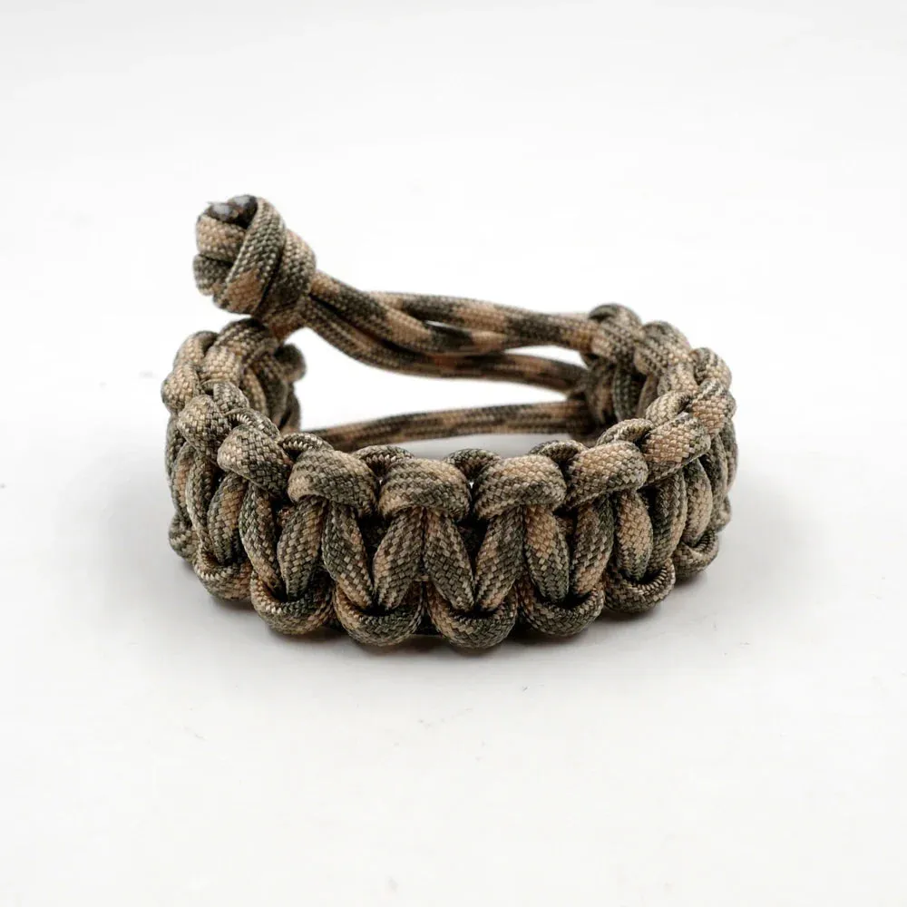Adjustable Survival Paracord Bracelet