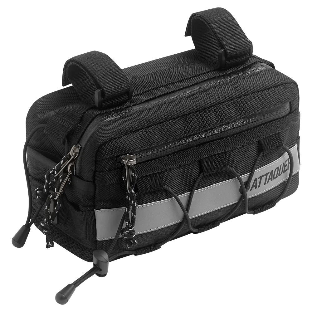 Adventure Handlebar Bag Square - Black