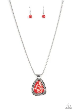 Artisan Adventure Red
Necklace Paparazzi
