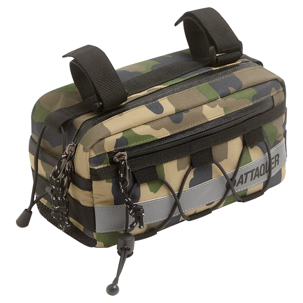 Attaquer Adventure Handlebar Bag Square - Tan