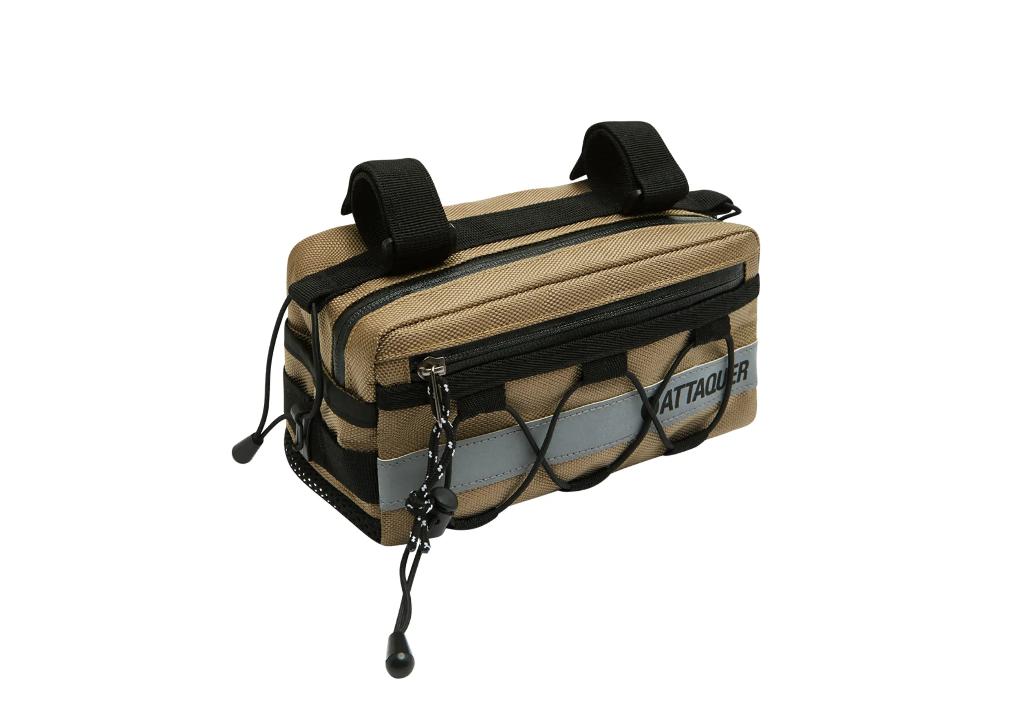 Attaquer Adventure Handlebar Bag Square - Tan