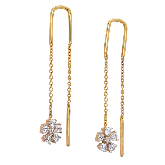 Aukera – Bloom Trail Dangler Earrings