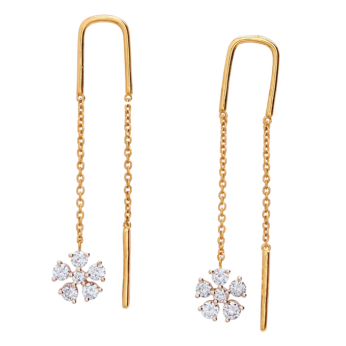 Aukera – Bloom Trail Dangler Earrings
