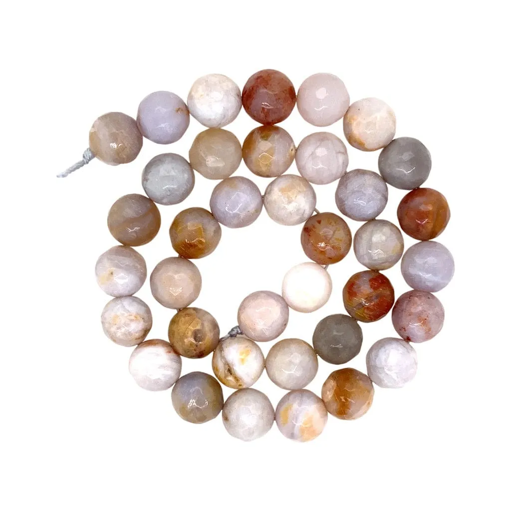 Australian Agate Gemstone Bead Bracelet 10 mm