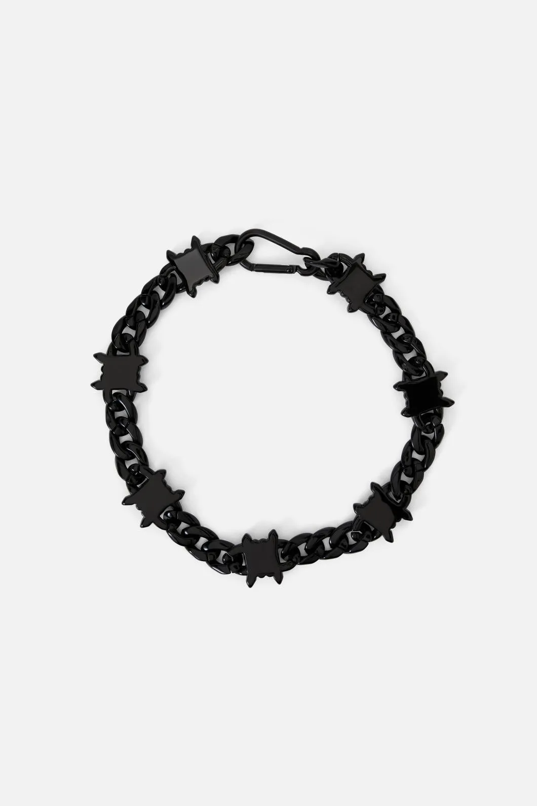 Barbed Chunky Choker Necklace