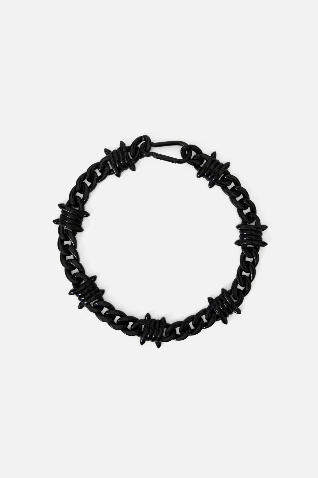 Barbed Chunky Choker Necklace