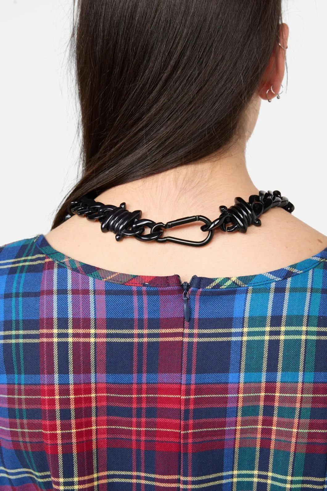 Barbed Chunky Choker Necklace