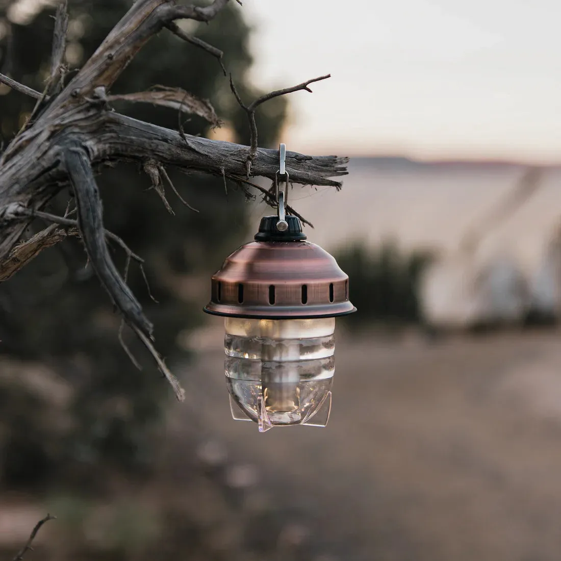 Barebones Beacon Hanging Lantern copper