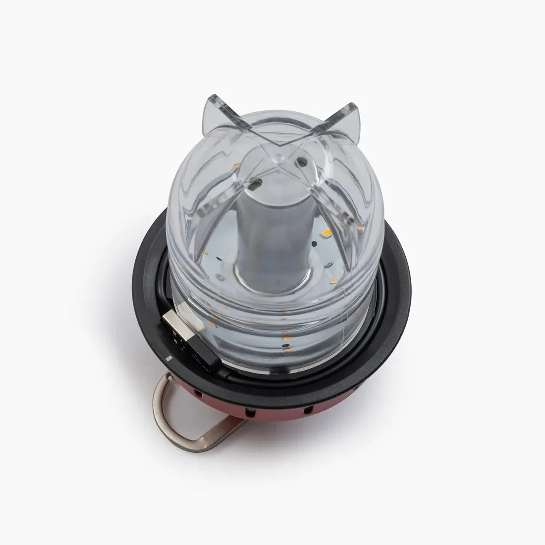 Barebones Beacon Hanging Lantern Red
