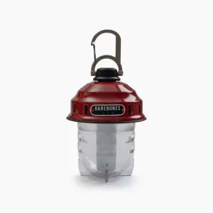 Barebones Beacon Hanging Lantern Red