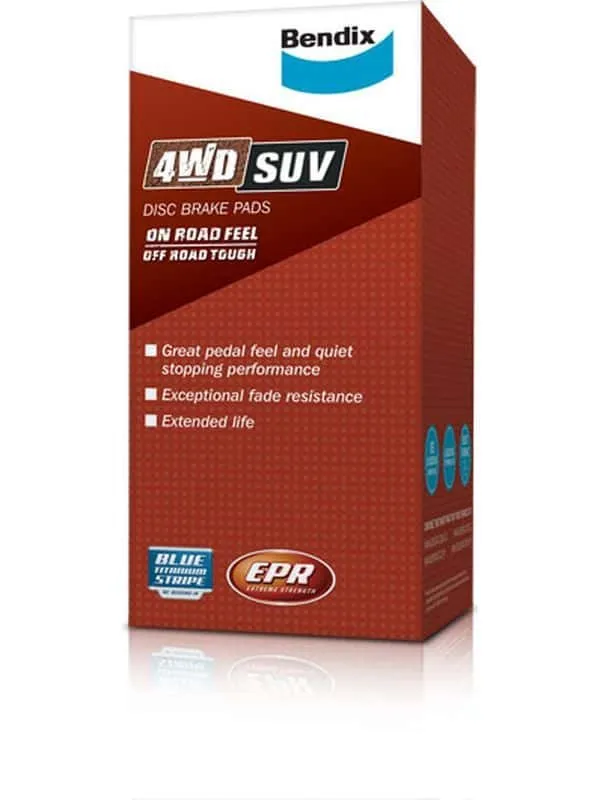 Bendix DB1906-4WD Brake Pads for 4WDs and SUVs