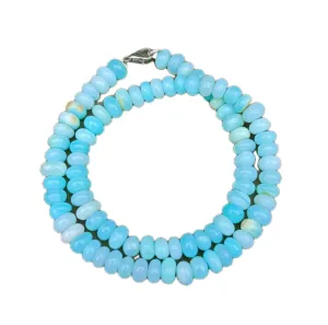 Blue Peruvian Opal candy necklace