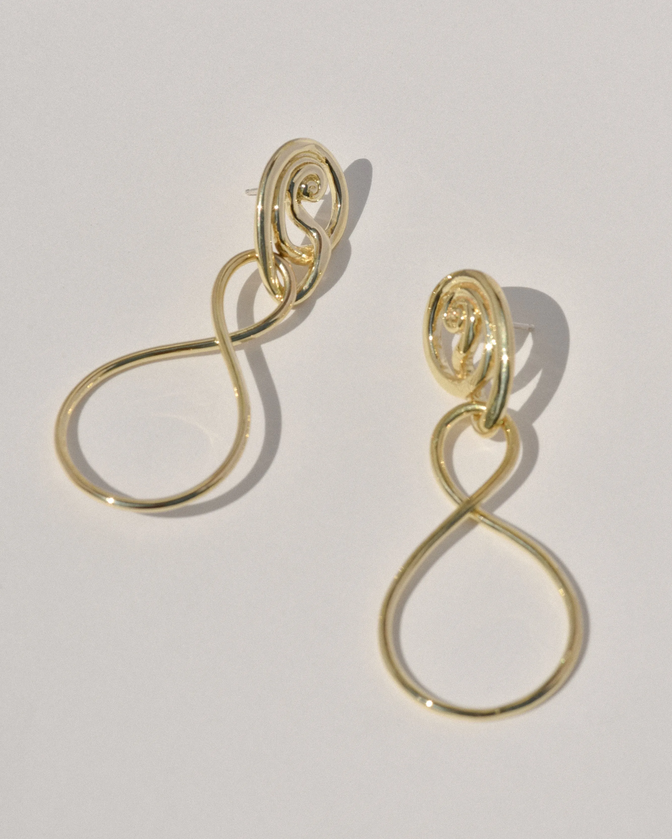 Brass Orso Hoops