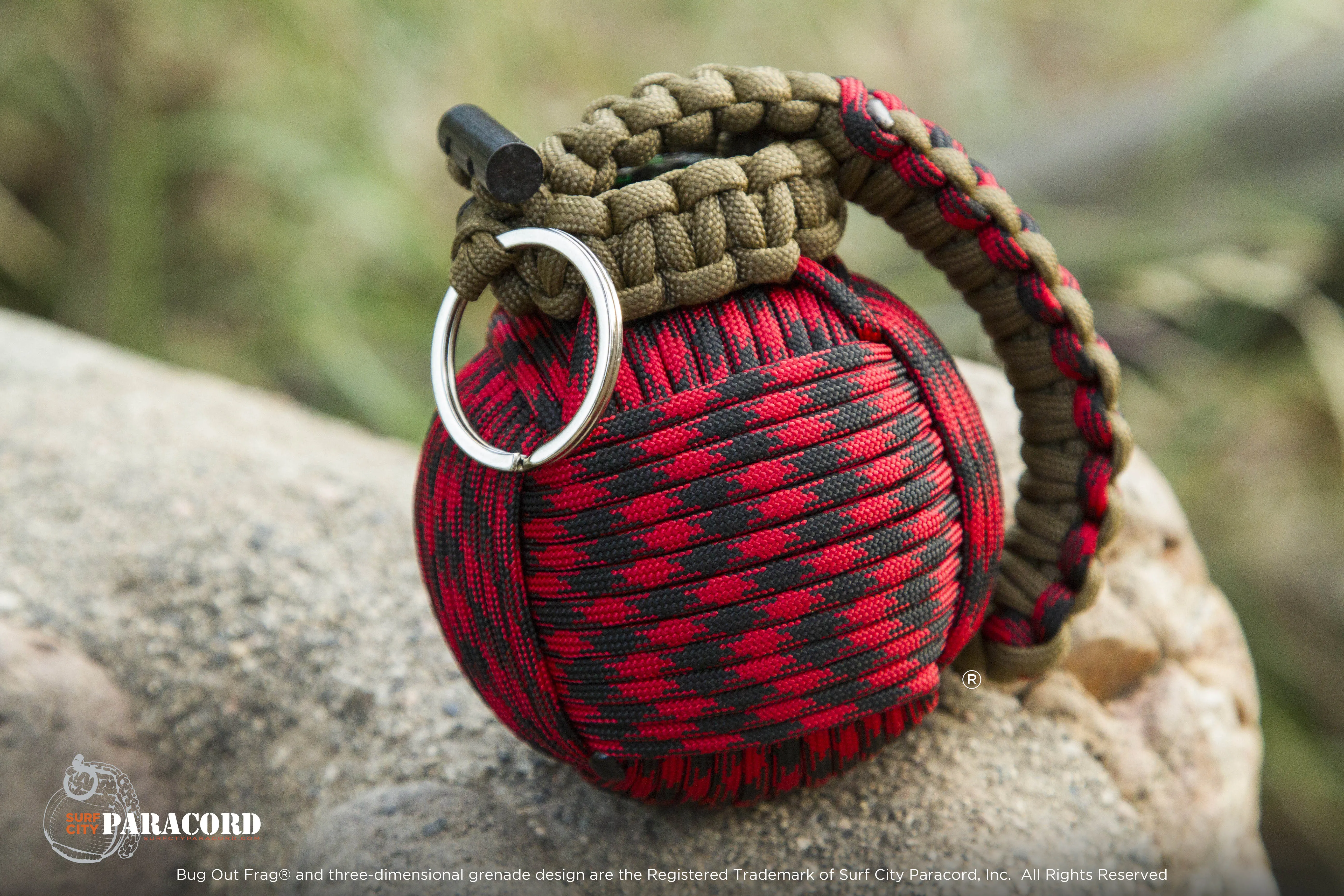 Bug Out Frag Advanced Paracord Survival Kit (Lumberjack)
