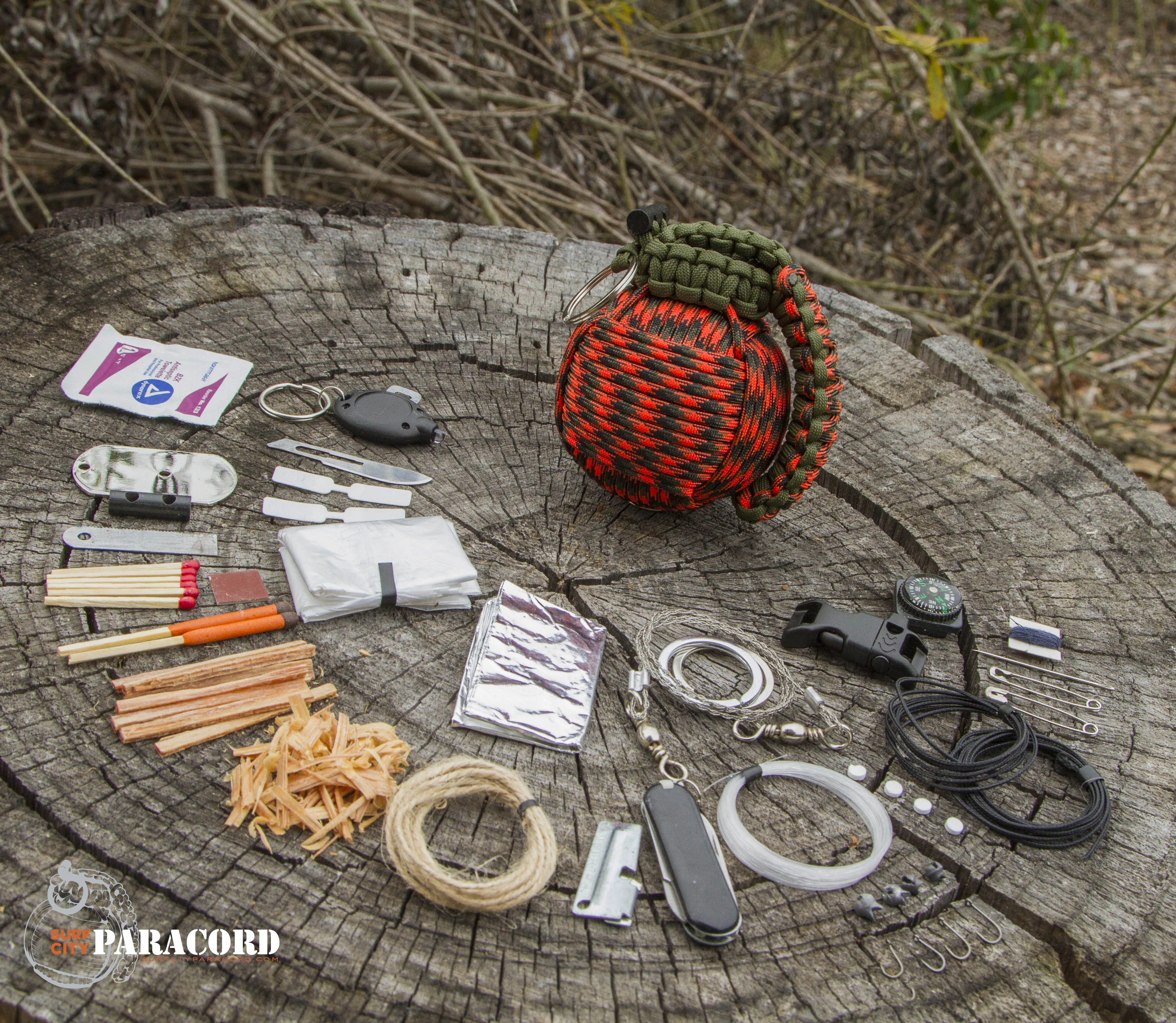Bug Out Frag Advanced Paracord Survival Kit (Open Season)