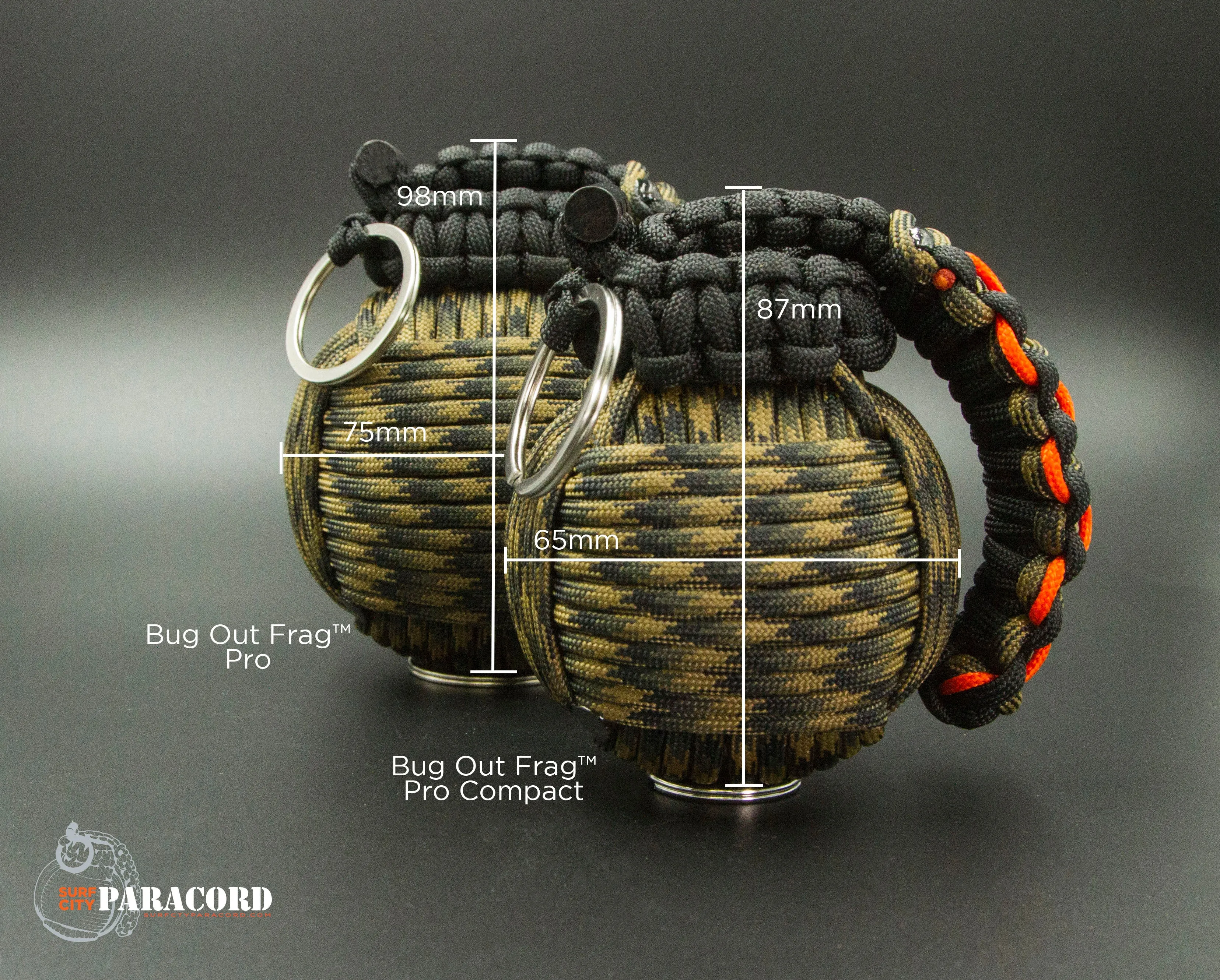 Bug Out Frag Pro Compact Survival Kit (Sea Breeze / Black)