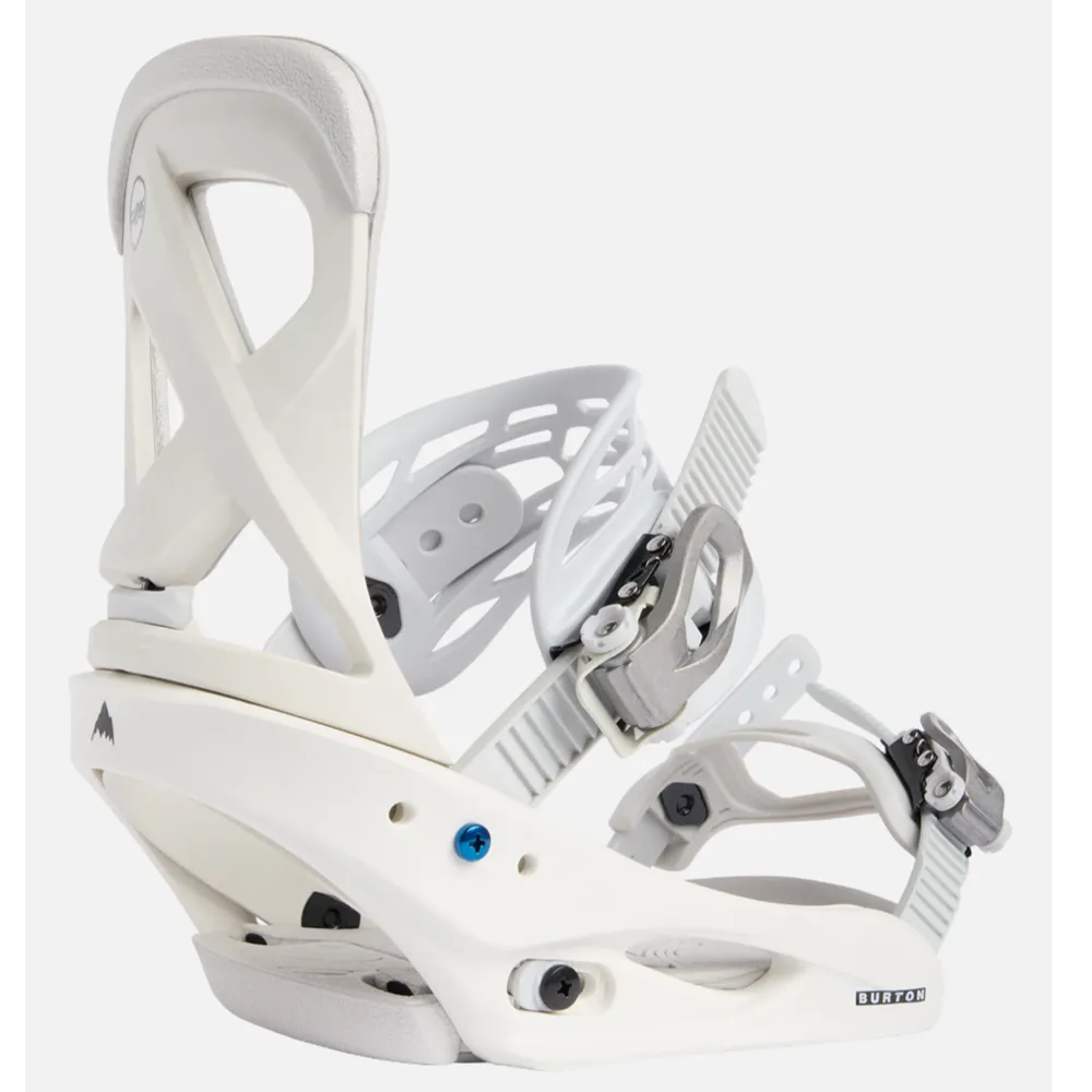 BURTON Scribe snowboard bindings - Womens - Stout White
