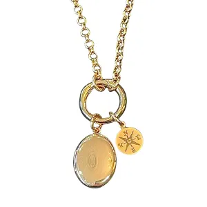 Carabiner Locket necklace