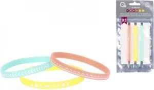 Citronella Bracelet  | 3 Pcs