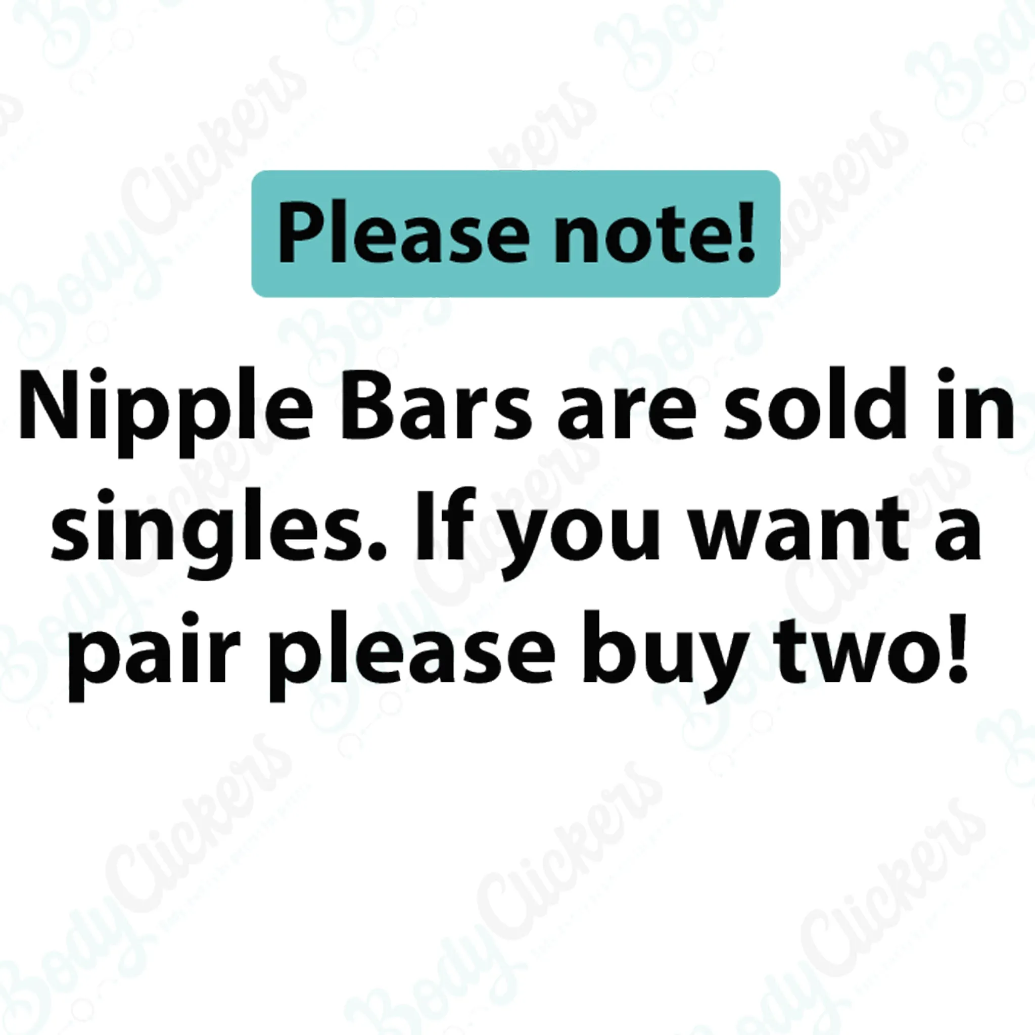 Clear CZ Nipple Cluster 14g, 12g