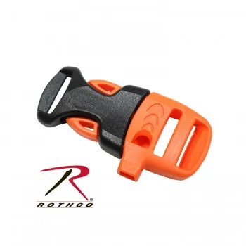 [CLEARANCE] Rothco Whistle Side-Release Buckle - 5/8"