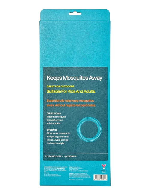 Cliganic™ Organic Mosquito Repellent Bracelet 10 Pack