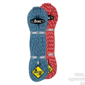 Cobra II (8.6mm, 2x50m) - unicore drycover, orange/blue, half ropes