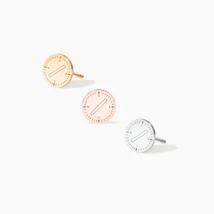 Compass Earrings  Dainty