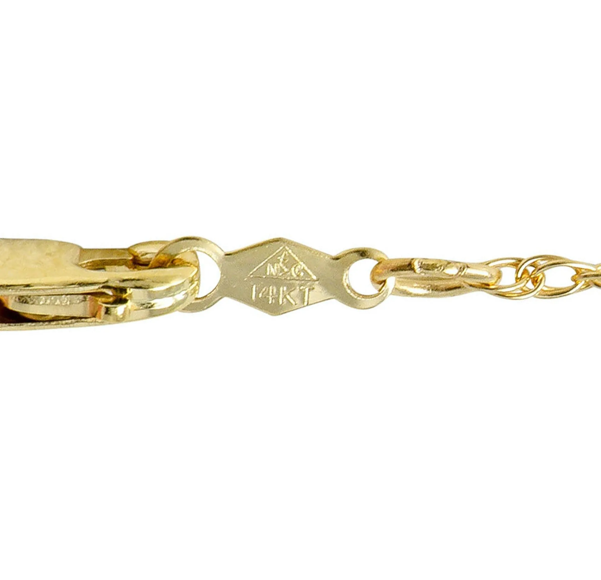 Contemporary 14 Karat Yellow Gold Spiga Rope Chain Necklace