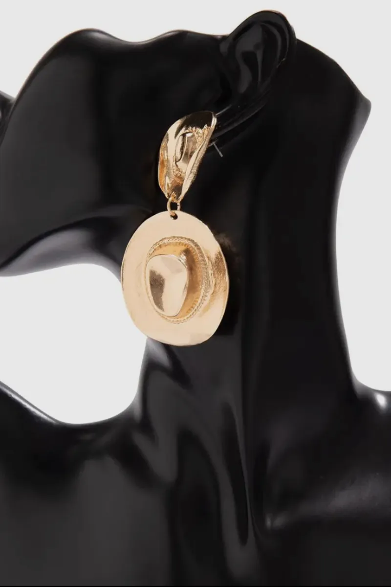 Cowgirl Hat Earrings