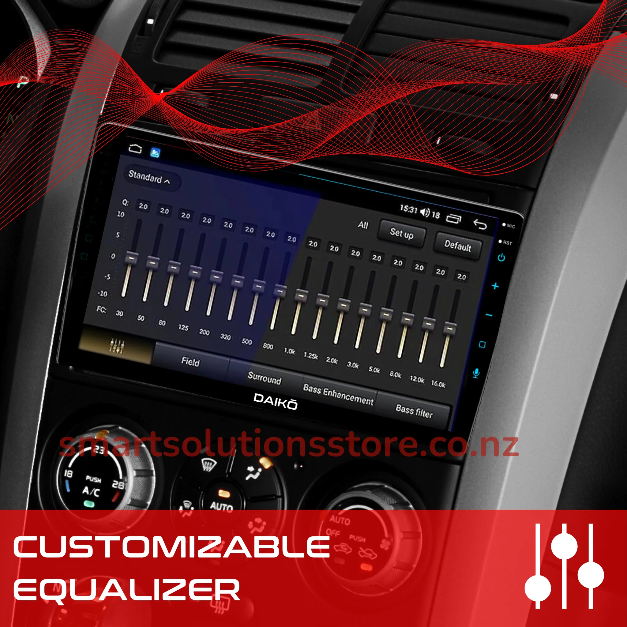 Daiko Ultra Car Stereo Carplay Android Auto For Nissan X-Trail 2008-2012