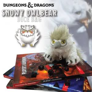 D&D Snowy Owlbear Gamer Pouch