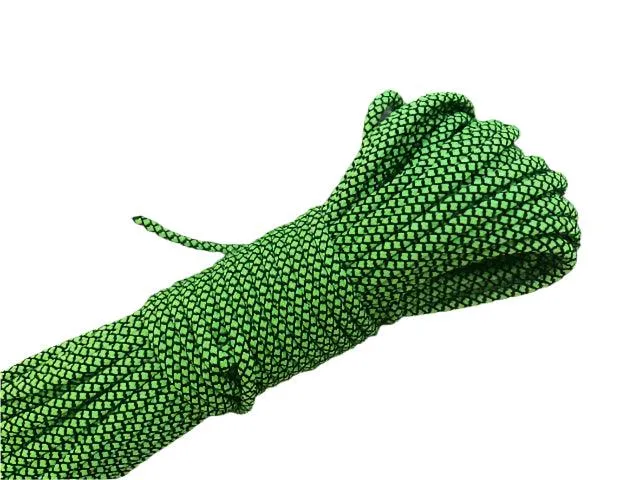 Diamonds - Neon Green Paracord