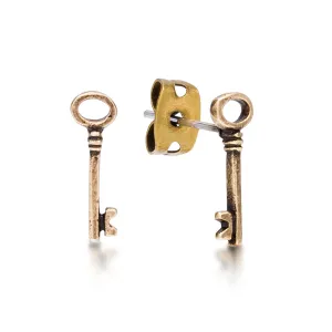 Disney by Couture Kingdom Alice in Wonderland Key Stud Earrings