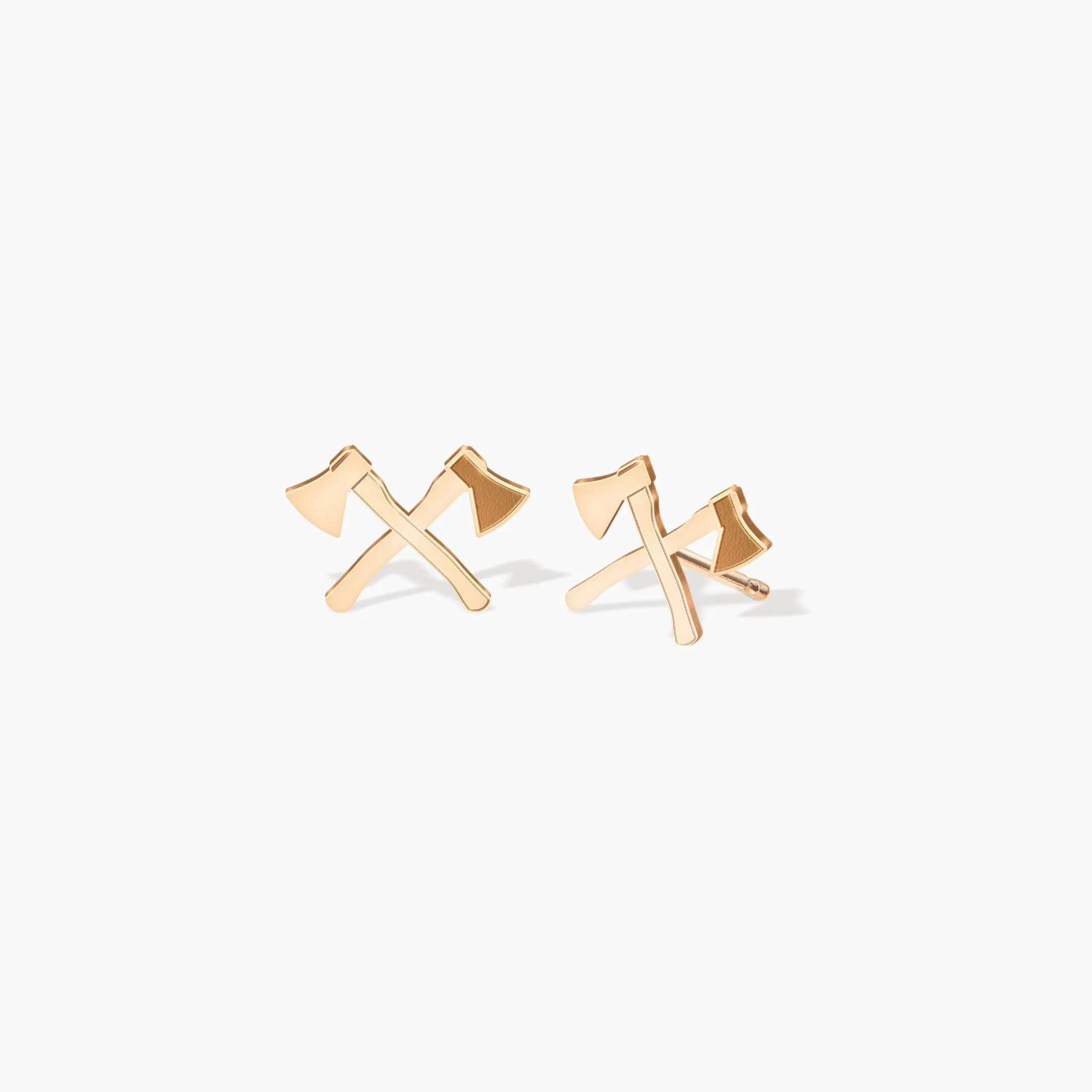 Double Axe Earring