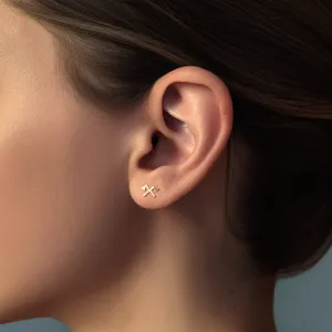 Double Axe Earring