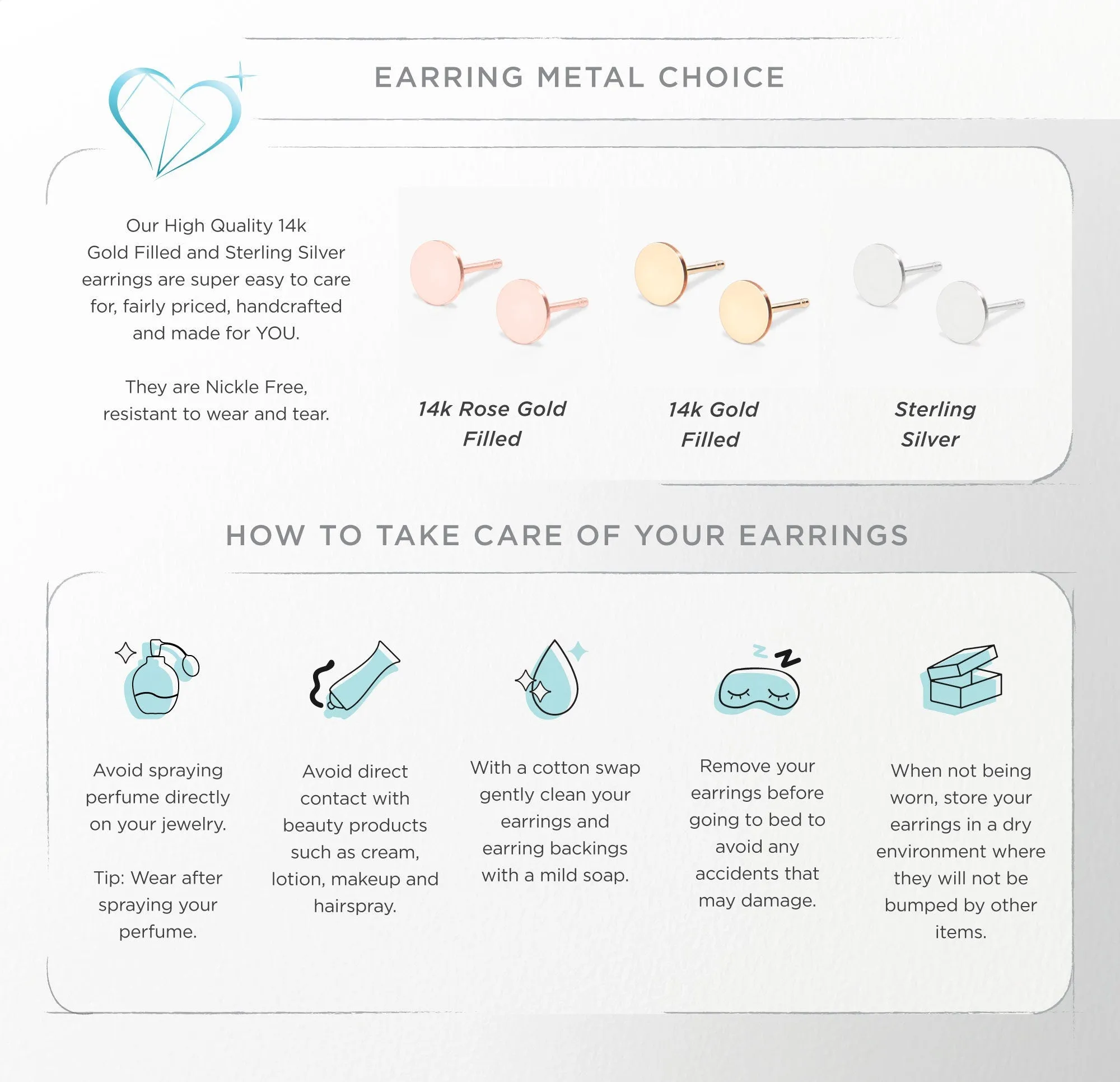 Double Axe Earring